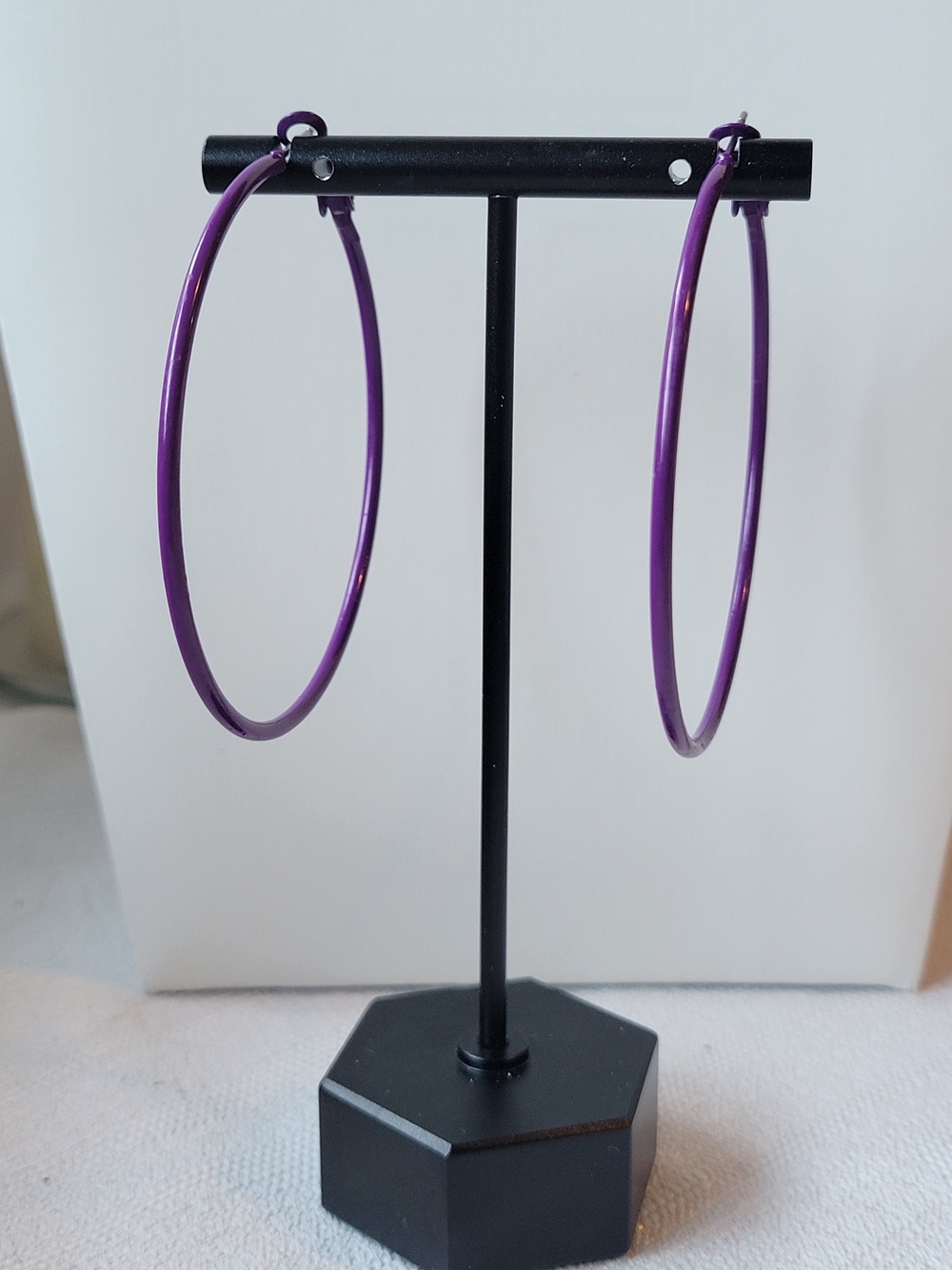 5/$25💎 Purple Hoop Earrings